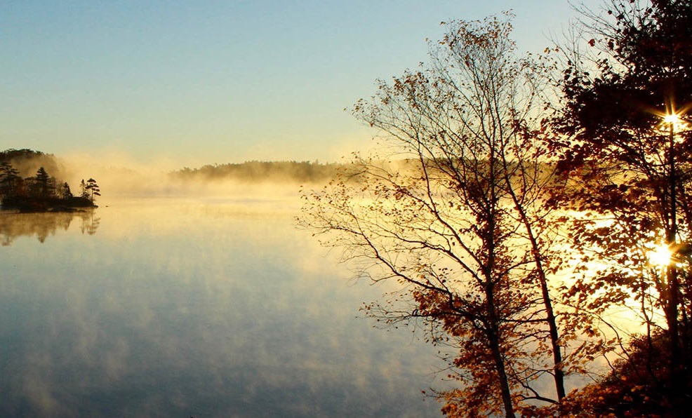 Sunrise over Williams Lake, NS