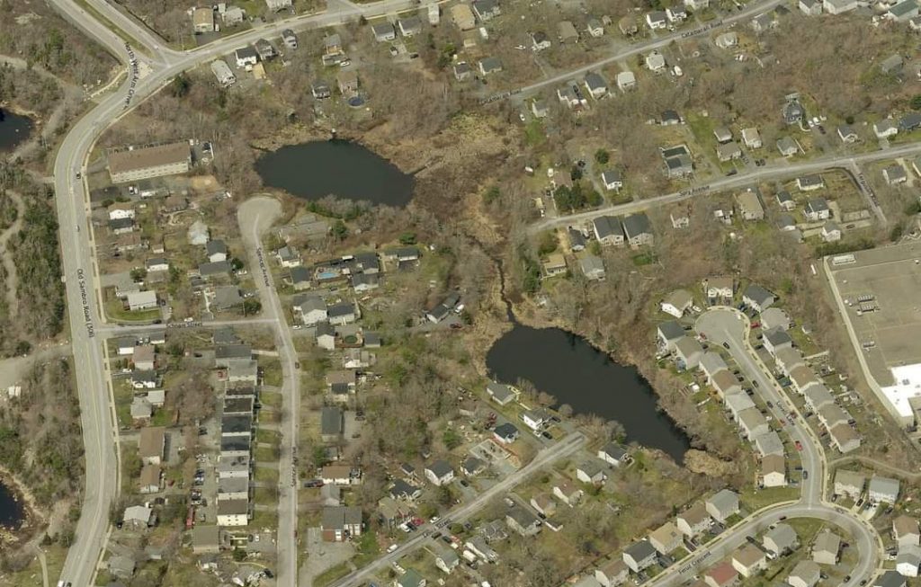 Catamaran Ponds Aerial