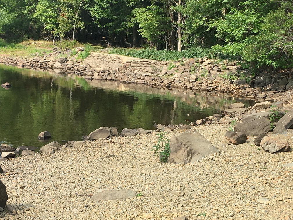 Williams Lake Dam before replacement