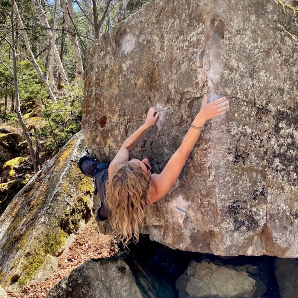 Squadron Rock, Shaw Wilderness Park. Photo: Climb Nova Scotia