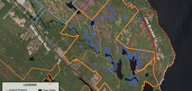 Backlands map