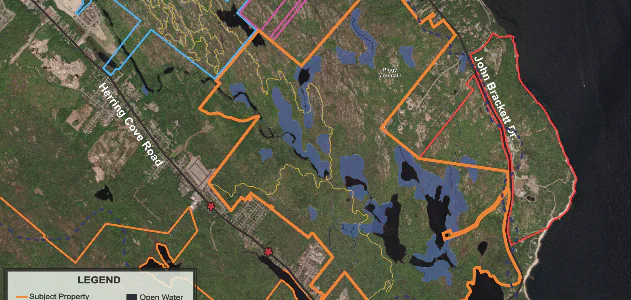 Backlands map