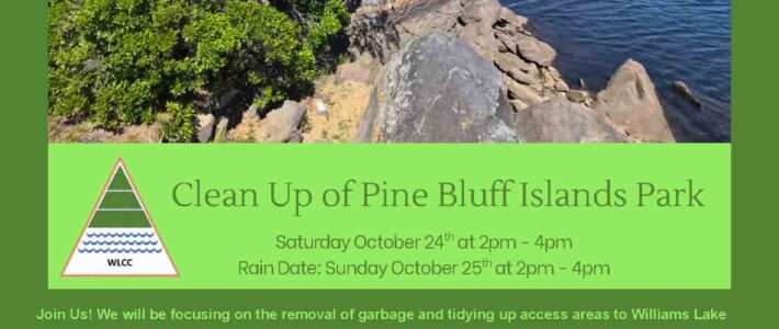 Clean Up of Pine Bluff Islands Park