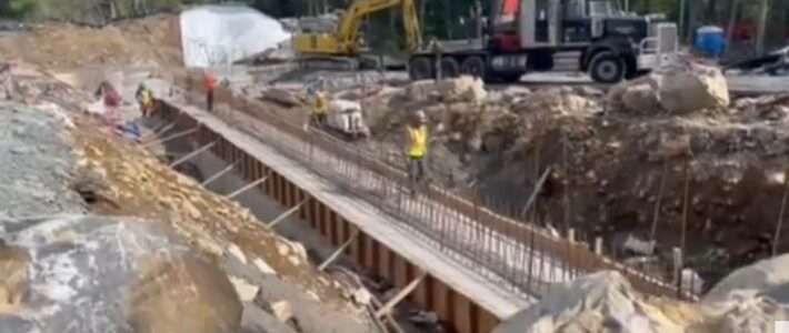 Video: Dam Construction – Sept Update Video: Dam Construction – Sept Update